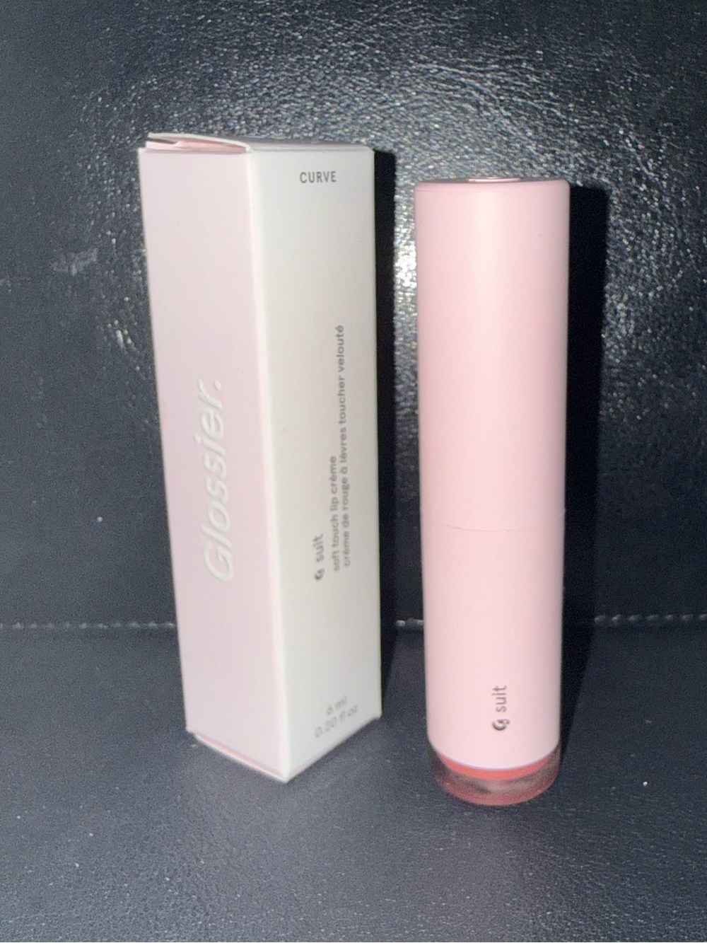Glossier Soft Touch Lipstick — Curve (Dusty Peach)